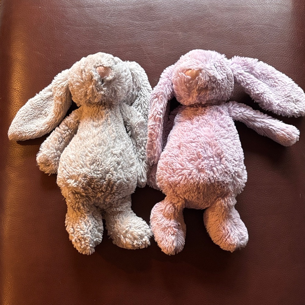 Jellycat Bunny Bundle - Grey and Purple